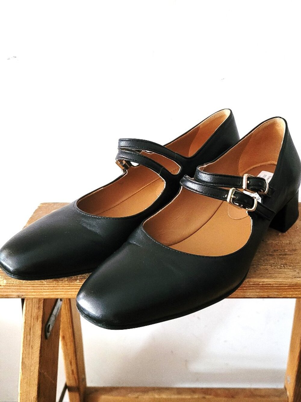 Gravitypope Double-strap Mary-Janes, Size 39
